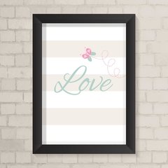 Quadro Infantil Love - comprar online