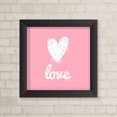 Quadro Casa Love - comprar online