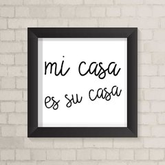 Quadro Casa Mi Casa - comprar online