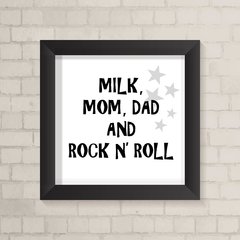 Quadro Infantil Milk and Rock - comprar online