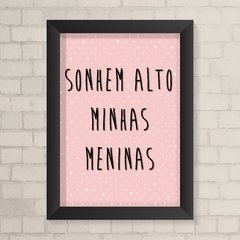 Quadro Infantil Meninas Irmãs - comprar online