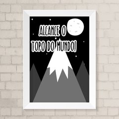 Quadro Infantil Montanha