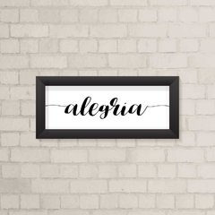 Quadro Casa Alegria - comprar online