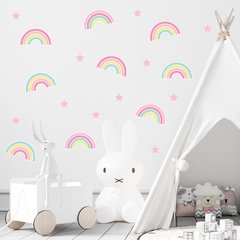 Adesivos Arco Iris e Estrelinhas