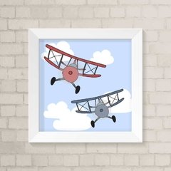 Quadro Infantil Aviões