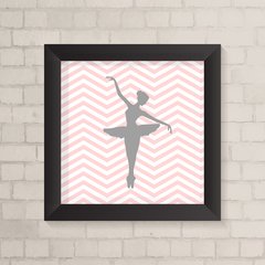 Quadro Infantil Bailarina - comprar online