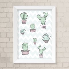 Quadro Infantil Cactus