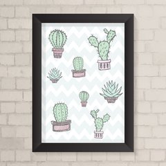 Quadro Infantil Cactus - comprar online