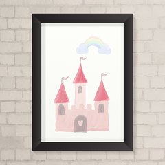 Quadro Infantil Castelo - comprar online