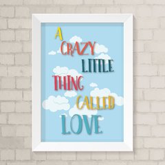 Quadro Infantil Crazy Love