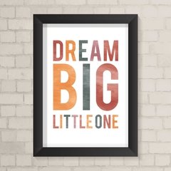 Quadro Infantil Dream Big - comprar online