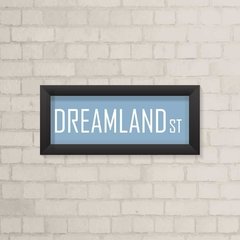 Quadro Infantil Dreamland Azul - comprar online