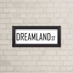 Quadro Infantil Dreamland Preto e Branco - comprar online