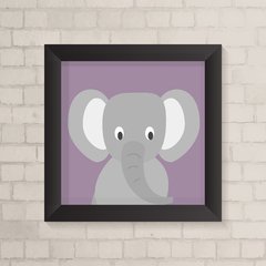 Quadro Infantil Elefante - comprar online