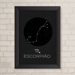 Quadro Casa Signo Escorpião - comprar online