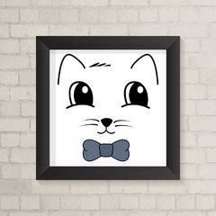 Quadro Infantil Gatinho - comprar online