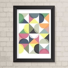 Quadro Casa Geométrico - comprar online