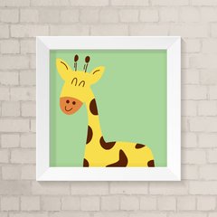 Quadro Infantil Girafa