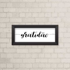 Quadro Casa Gratidão - comprar online