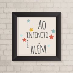 Quadro Infantil Ao Infinito e Além - comprar online