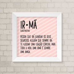 Quadro Infantil Irmã