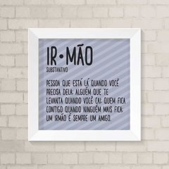 Quadro Infantil Irmão