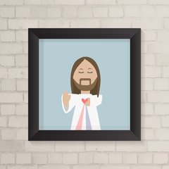 Quadro Infantil Jesus - comprar online