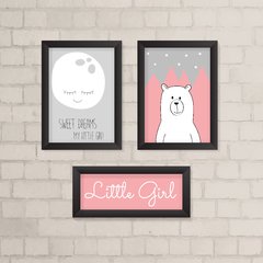 Kit de Quadros Little Girl - comprar online