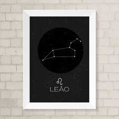 Quadro Casa Signo Leão