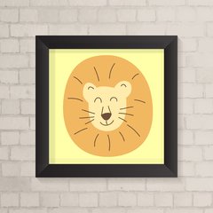 Quadro Infantil Leãozinho Moderno - comprar online