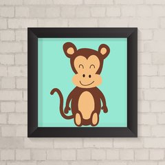 Quadro Infantil Macaco - comprar online