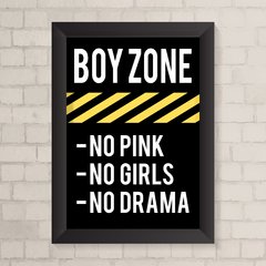 Quadro Infantil Boy Zone - comprar online