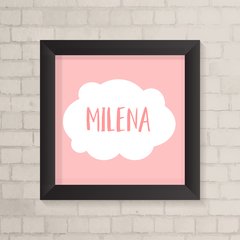 Quadro com Nome Rosa - comprar online