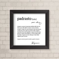 Quadro Infantil Padrasto - comprar online