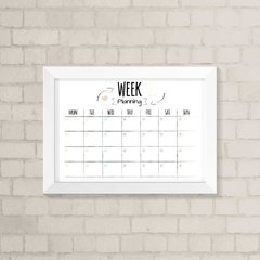 Quadro Planner Minimalista