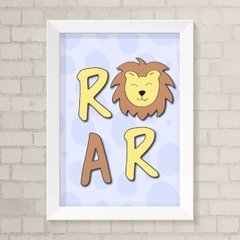 Quadro Infantil ROAR