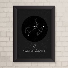 Quadro Casa Signo Sagitário - comprar online