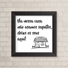 Quadro Casa Sapatos - comprar online