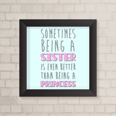 Quadro Infantil Sisters - comprar online