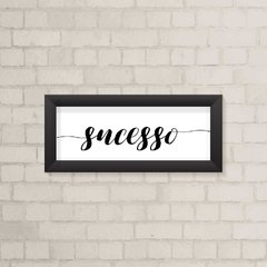 Quadro Casa Sucesso - comprar online