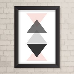 Quadro Casa Triângulos - comprar online