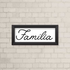 Quadro Casa Família - comprar online
