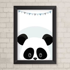 Quadro Infantil Panda - comprar online