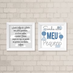 Kit de Quadros Oração Menino