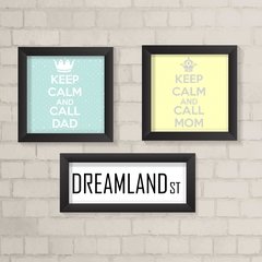 Kit de Quadros Call Mom and Dad Dreamland - comprar online