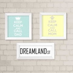 Kit de Quadros Call Mom and Dad Dreamland