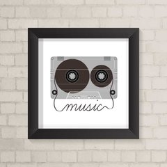 Quadro Casa Music - comprar online