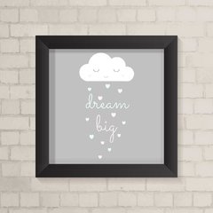 Quadro Infantil Nuvem Dream Big - comprar online