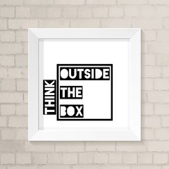 Quadro Casa Think Outside the Box