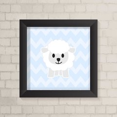 Quadro Infantil Ovelhinha Menino - comprar online